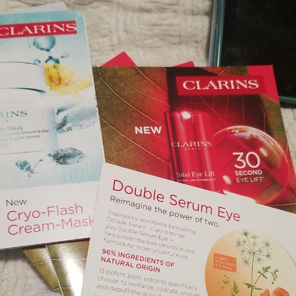Clarins Other - Clarins Eye Creams 5pk